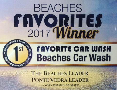BCW Voted Beaches Favorite Car Wash 2017